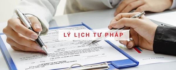 LÝ LỊCH TƯ PHÁP