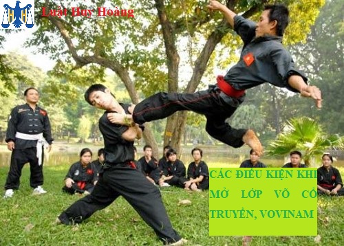 THỦ TỤC MỞ TRUNG TÂM VÕ CỔ TRUYỀN, VOVINAM